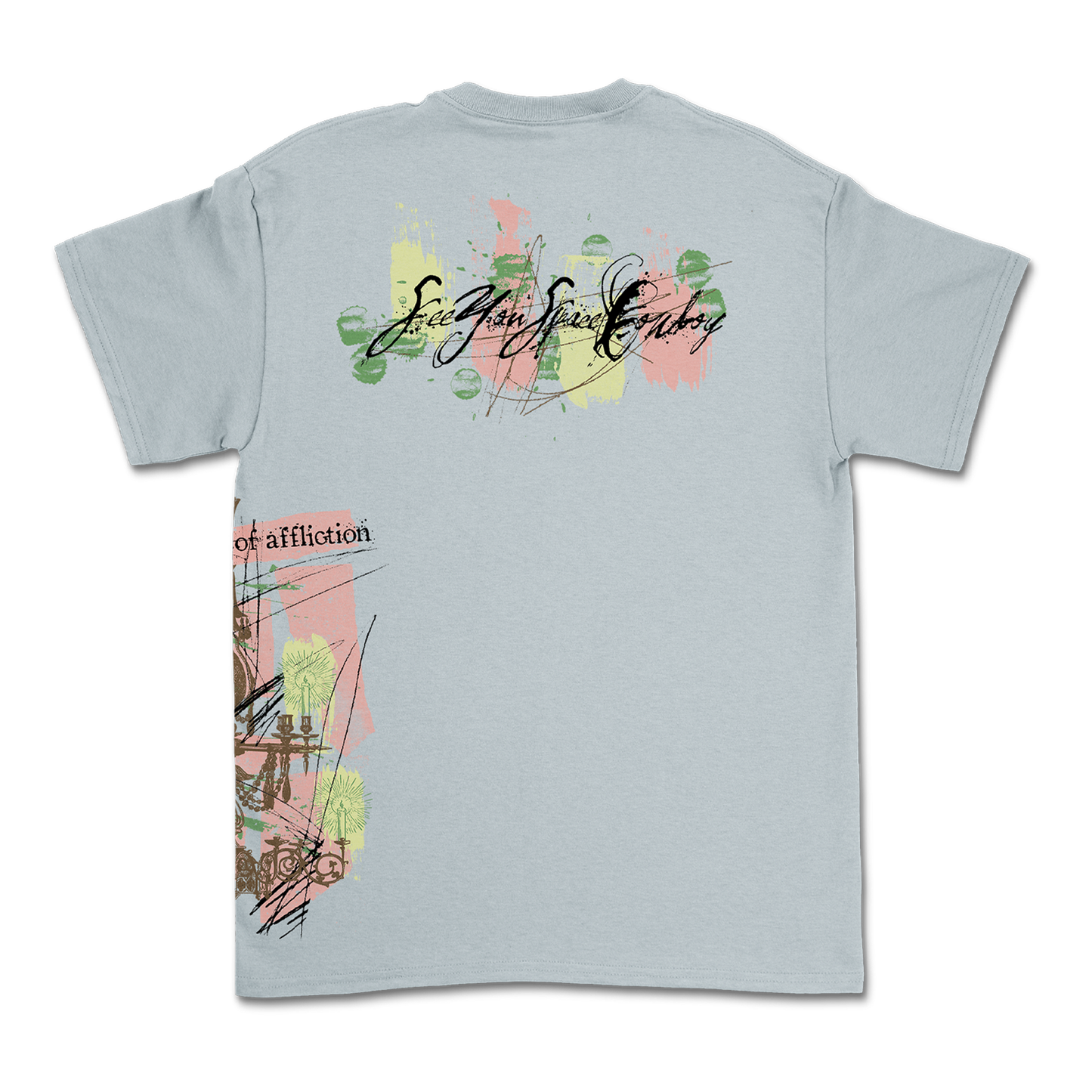 SeeYouSpaceCowboy - Chandelier Side Print T-Shirt