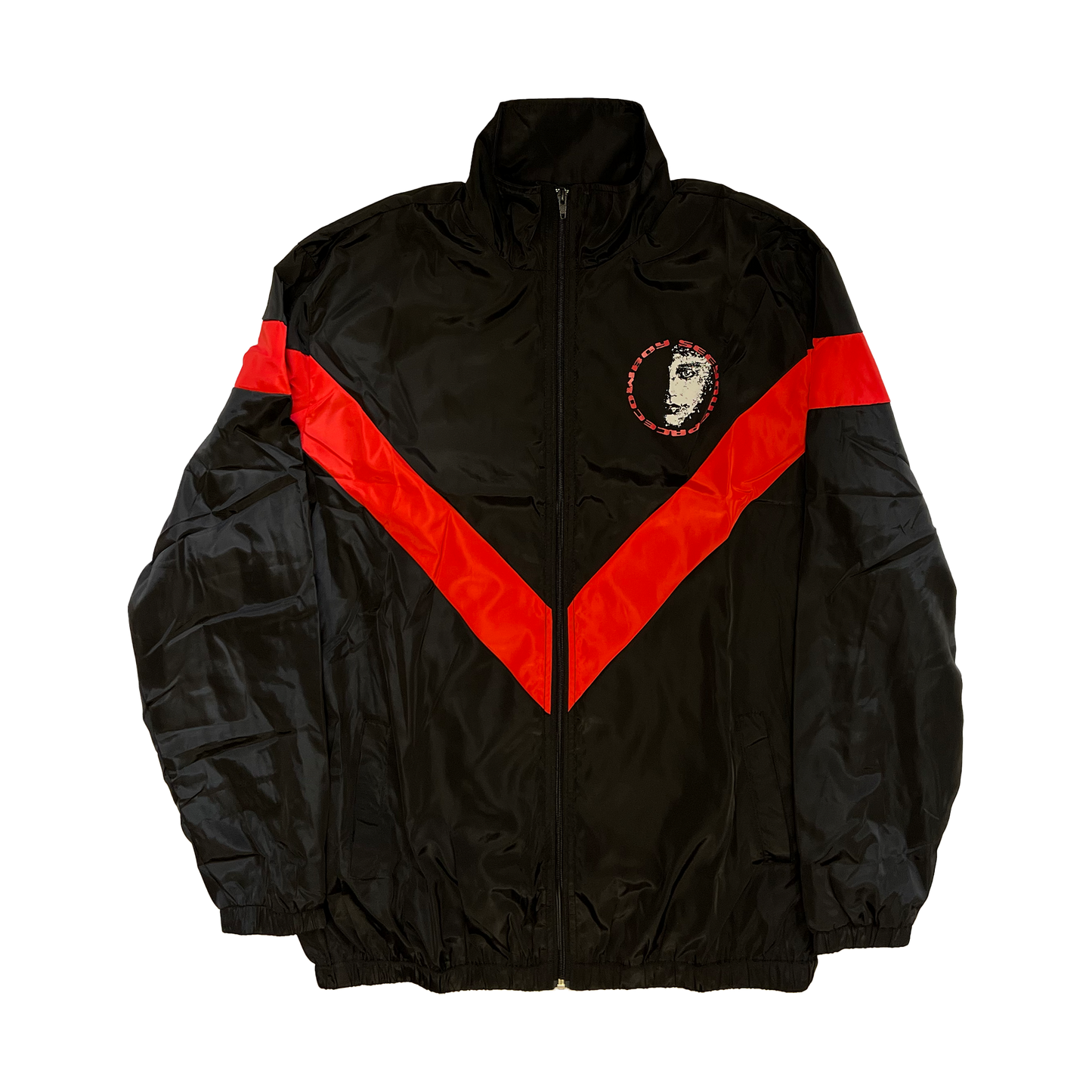 SeeYouSpaceCowboy - Black/Red Logo Track Jacket