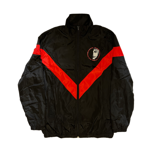 Black/Red Logo Track Jacket