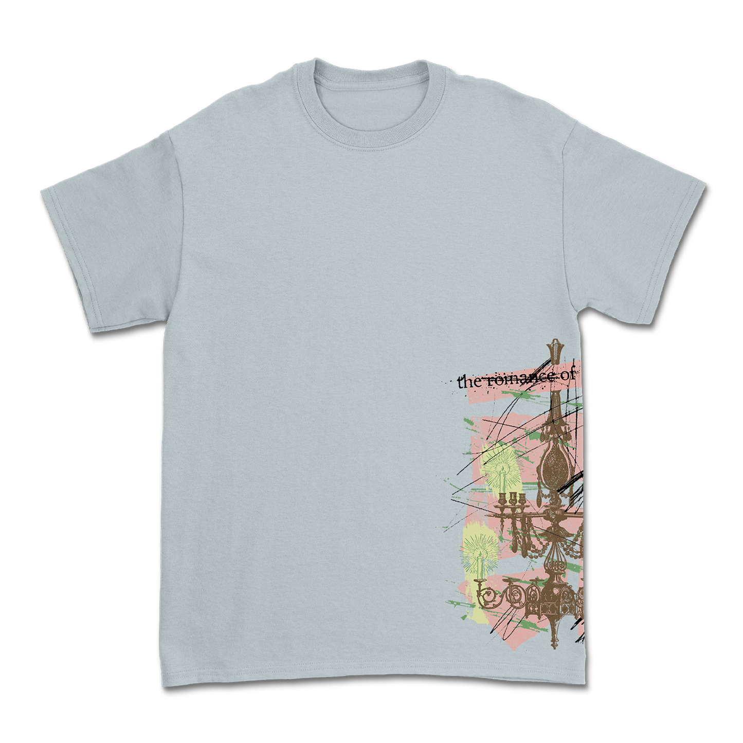 Chandelier Side Print T-Shirt